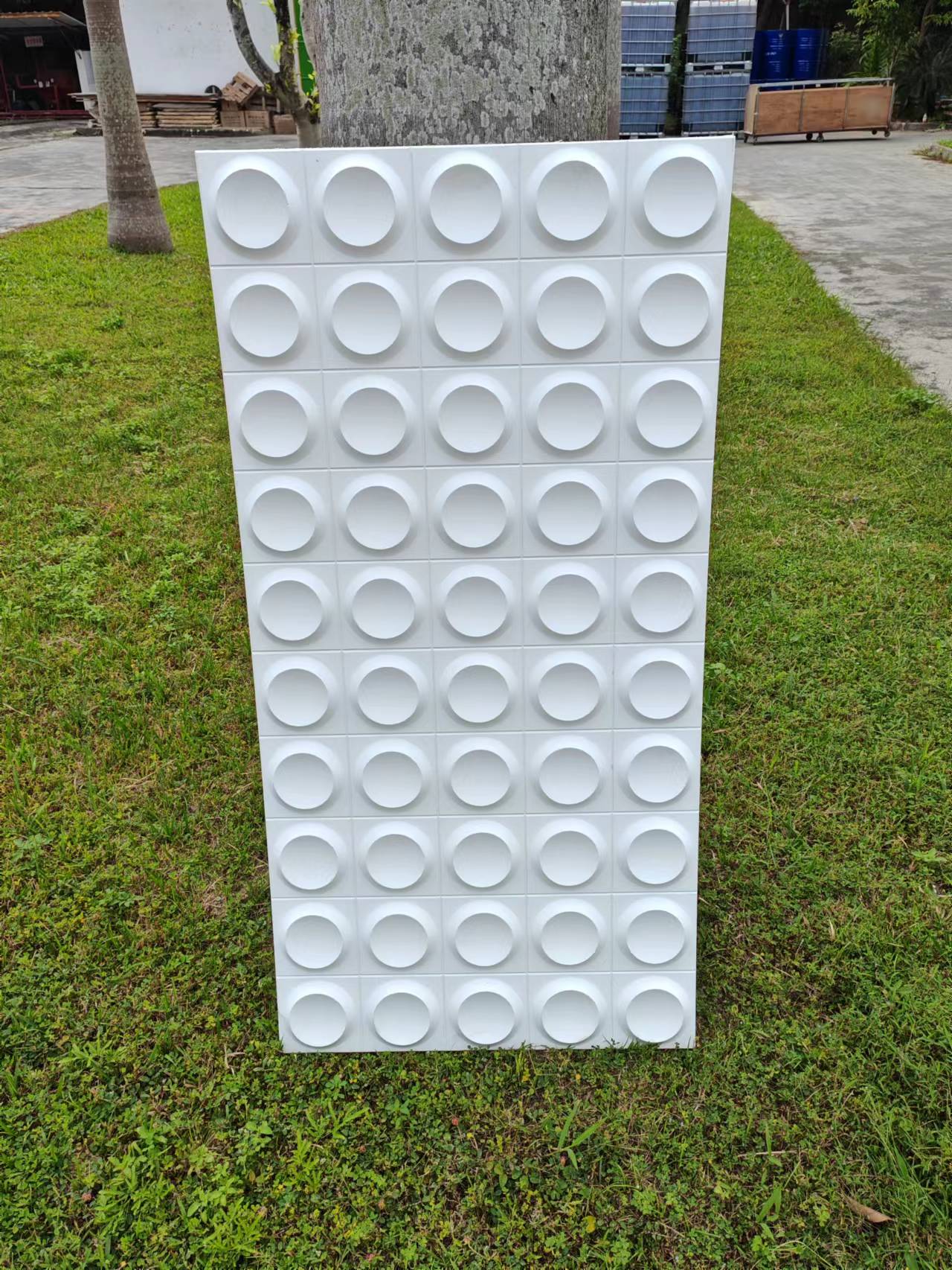 Front view of PU 3D Wall Panels - Round Plate (3).jpg