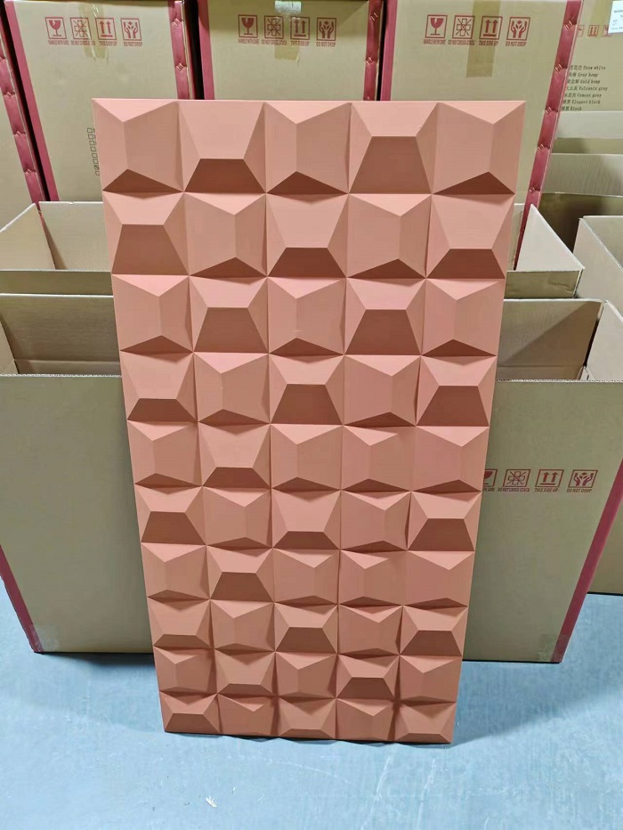 Multiple angles of PU 3D Panels - Pyramid Shape (10).jpg