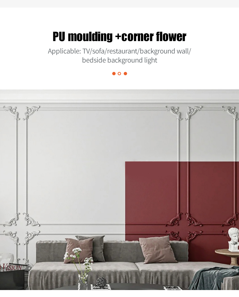 pu moulding and corner flower.jpg